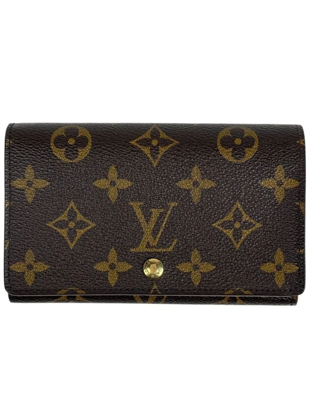 Louis Vuitton Portefeuille Tresor Bifold Wallet Monogram Brown